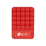 Magnetic Suction-cup Phone Stand - 25668 RED Padprint Magnetic Suction-cup Phone Stand - 25668 RED Padprint
