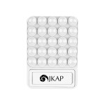 Magnetic Suction-cup Phone Stand - 25668 WHT Padprint Magnetic Suction-cup Phone Stand - 25668 WHT Padprint