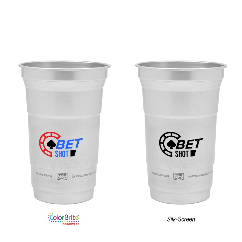9 Oz. Top Cup Aluminum Cup 1 9 Oz. Top Cup Aluminum Cup 1