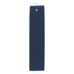 Folded Golf Towel - 6075 NAV Embroidery Folded Golf Towel - 6075 NAV Embroidery