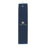 Folded Golf Towel - 6075 NAV Inset Folded Golf Towel - 6075 NAV Inset