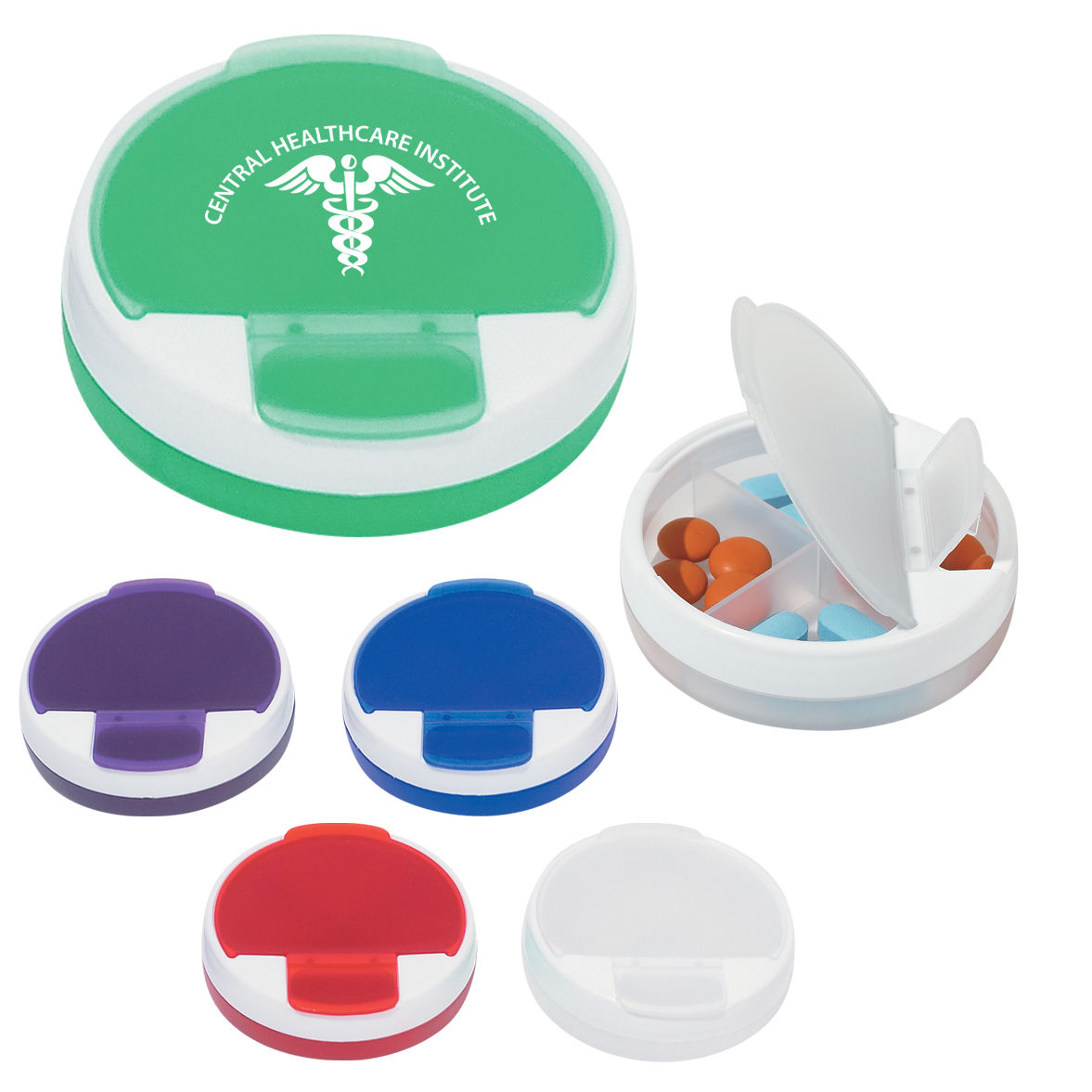 Round Pill Holder 1