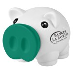 Mini Prosperous Piggy Bank - 5052 GRNNOSE Padprint Mini Prosperous Piggy Bank - 5052 GRNNOSE Padprint