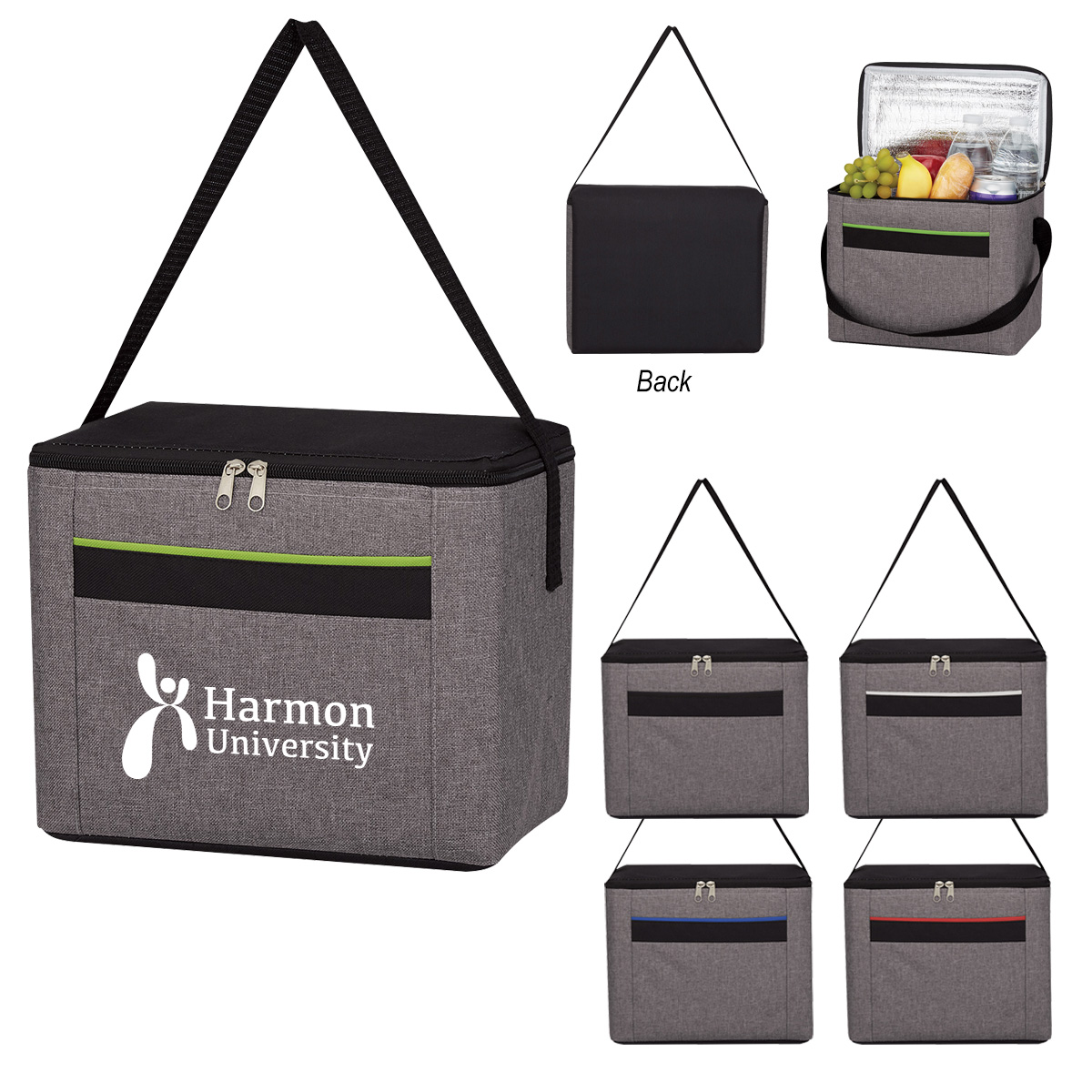 Brighton Heathered Kooler Bag 1