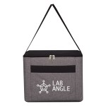 Brighton Heathered Kooler Bag - 417 GRABLK Silkscreen Brighton Heathered Kooler Bag - 417 GRABLK Silkscreen
