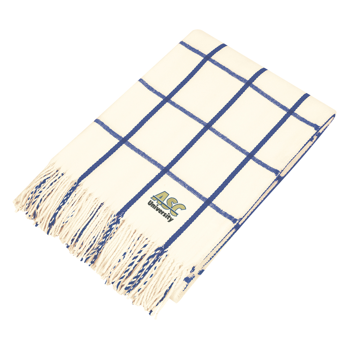 Charleston Fringed Throw Blanket 1