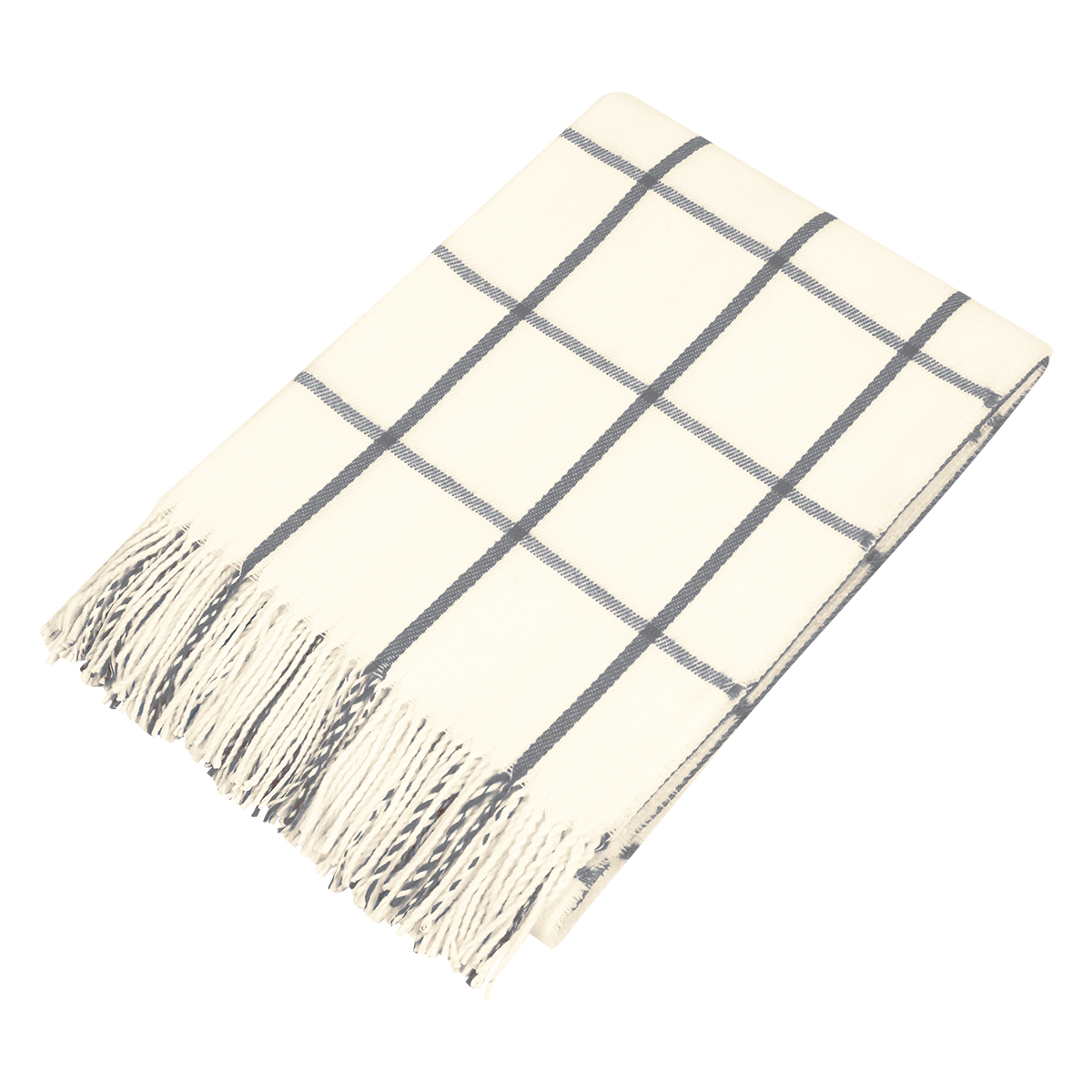 Charleston Fringed Throw Blanket 1