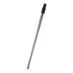 Collapsible Stainless Steel Straw Kit - 5204 BLK Extended Blank Collapsible Stainless Steel Straw Kit - 5204 BLK Extended Blank