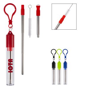 Collapsible Stainless Steel Straw Kit 1 Collapsible Stainless Steel Straw Kit 1