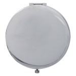 Jeweled Compact Mirror - 7494 BLU Back Jeweled Compact Mirror - 7494 BLU Back