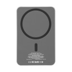 15w Mag Max Power Bank - 25182 SIL Back 15w Mag Max Power Bank - 25182 SIL Back
