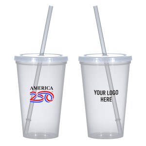 America250™ 22 Oz. Sunsplash Single Wall Tumbler 1 America250™ 22 Oz. Sunsplash Single Wall Tumbler 1
