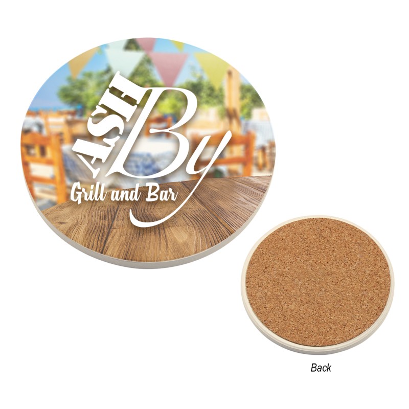 Full Color Round Absorbent Coaster 1 Full Color Round Absorbent Coaster 1
