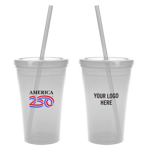 America250™ 16 Oz. Sunsplash Double Wall Tumbler 1 America250™ 16 Oz. Sunsplash Double Wall Tumbler 1
