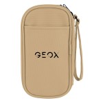 Leatherette Tandem Tech Travel Organizer - 80094 TAN Silkscreen Leatherette Tandem Tech Travel Organizer - 80094 TAN Silkscreen