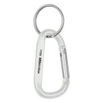 6mm Carabiner With Split Ring - 2081 BLU Laser 6mm Carabiner With Split Ring - 2081 BLU Laser