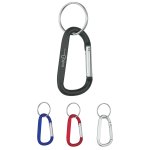 6mm Carabiner With Split Ring 1 6mm Carabiner With Split Ring 1