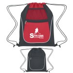 Drawstring Sports Pack With Dual Pockets 1 Drawstring Sports Pack With Dual Pockets 1