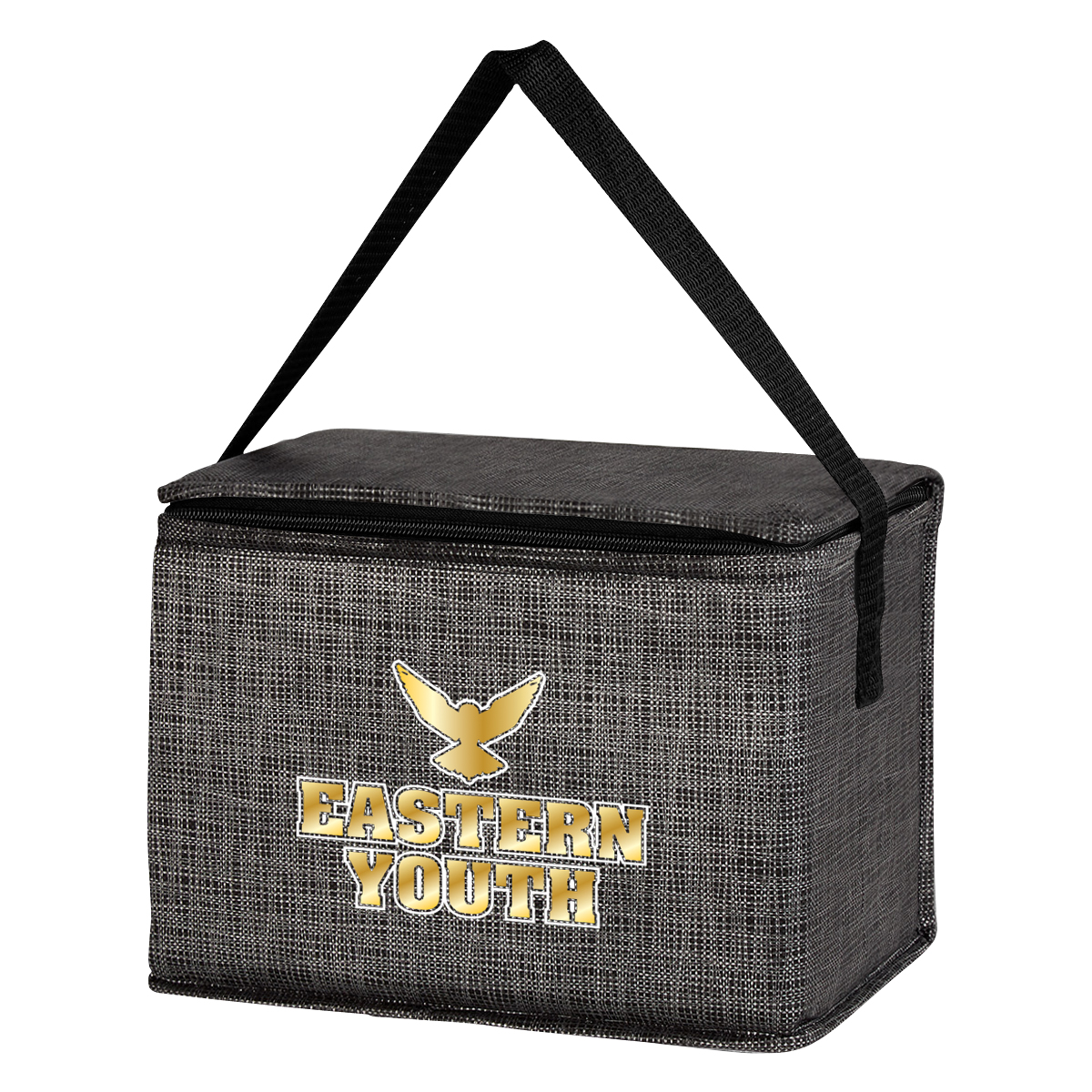 Crosshatch Non-woven Lunch Bag 1