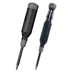 Megapro 14-in-1 Multi-bit Screwdriver - 7258 BLKGRA Megapro 14-in-1 Multi-bit Screwdriver - 7258 BLKGRA