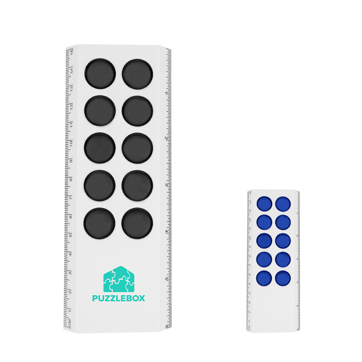 6" Push Pop Stress Reliever Ruler 1