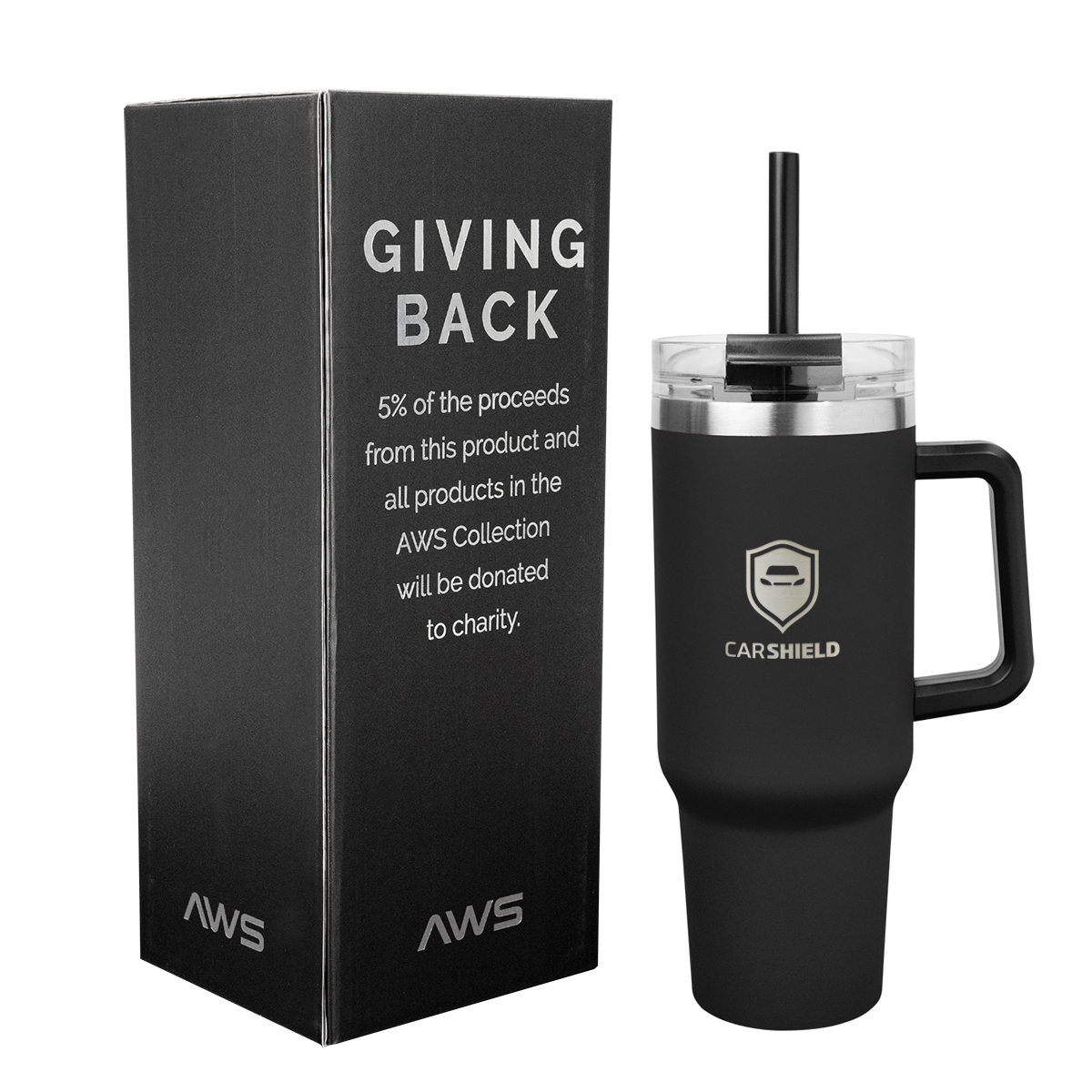 40 Oz. Aws Intrepid Stainless Steel Tumbler 1