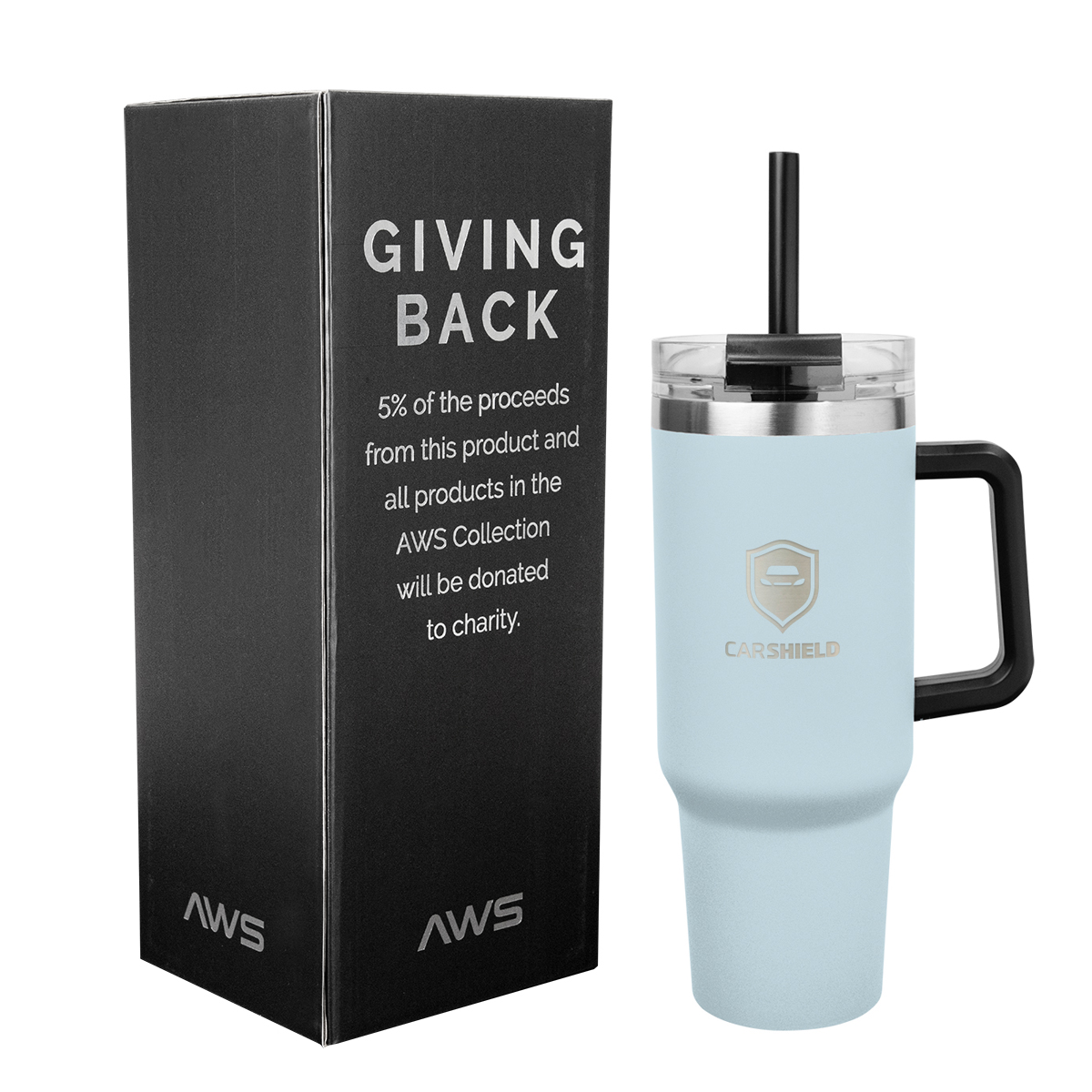 40 Oz. Aws Intrepid Stainless Steel Tumbler 1