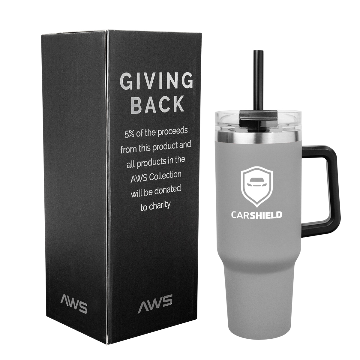 40 Oz. Aws Intrepid Stainless Steel Tumbler 1