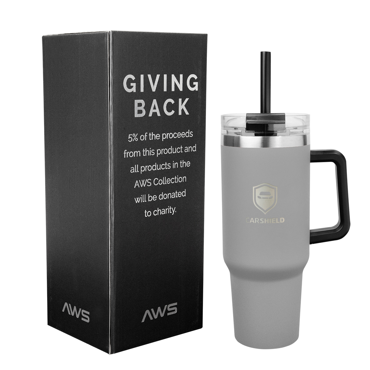 40 Oz. Aws Intrepid Stainless Steel Tumbler 1