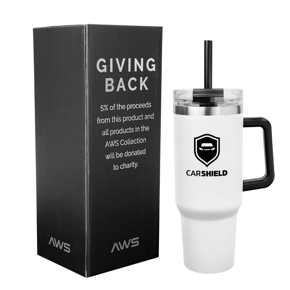 40 Oz. Aws Intrepid Stainless Steel Tumbler 1