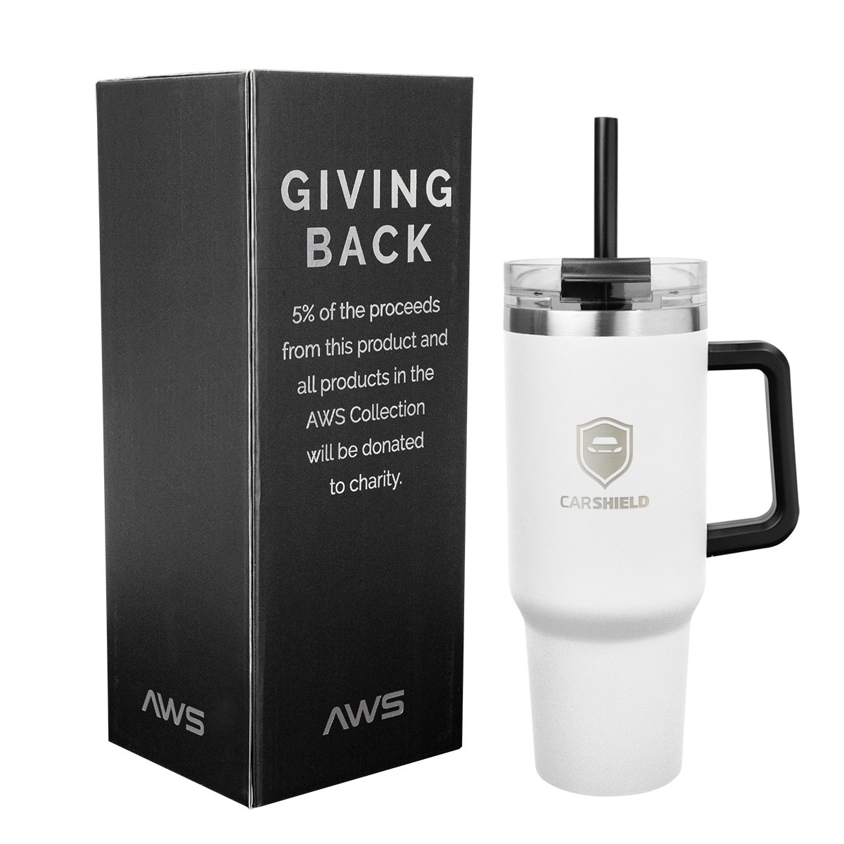 40 Oz. Aws Intrepid Stainless Steel Tumbler 1