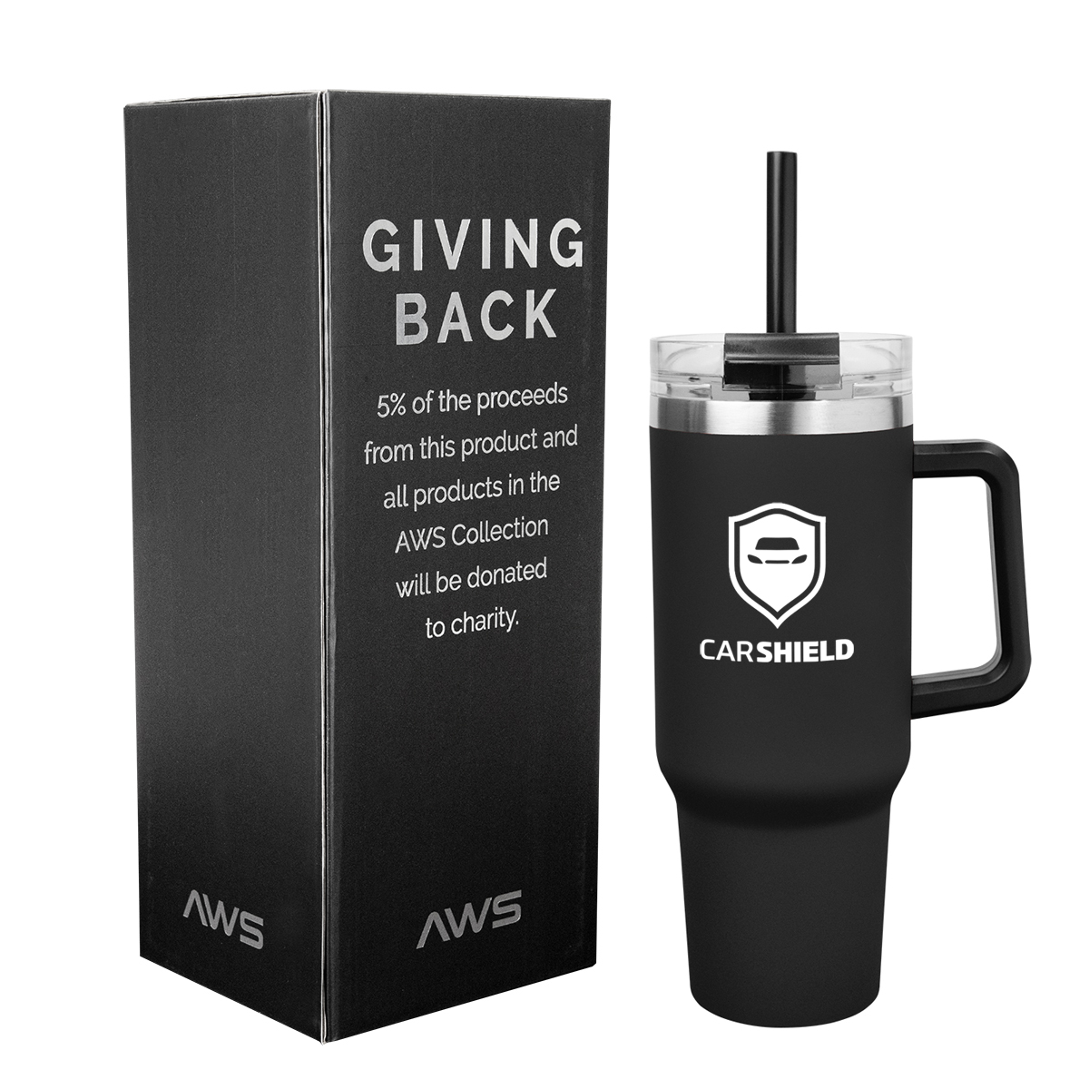40 Oz. Aws Intrepid Stainless Steel Tumbler 1