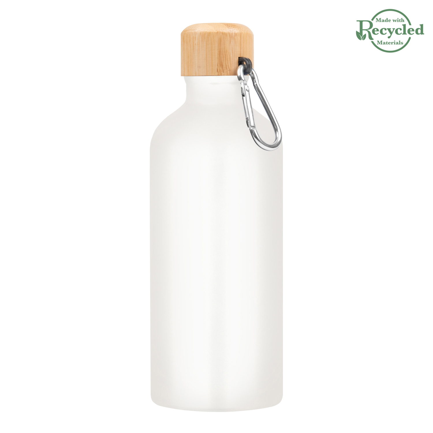 20 Oz. Aluminum Tundra Bike Bottle With Bamboo Lid 1
