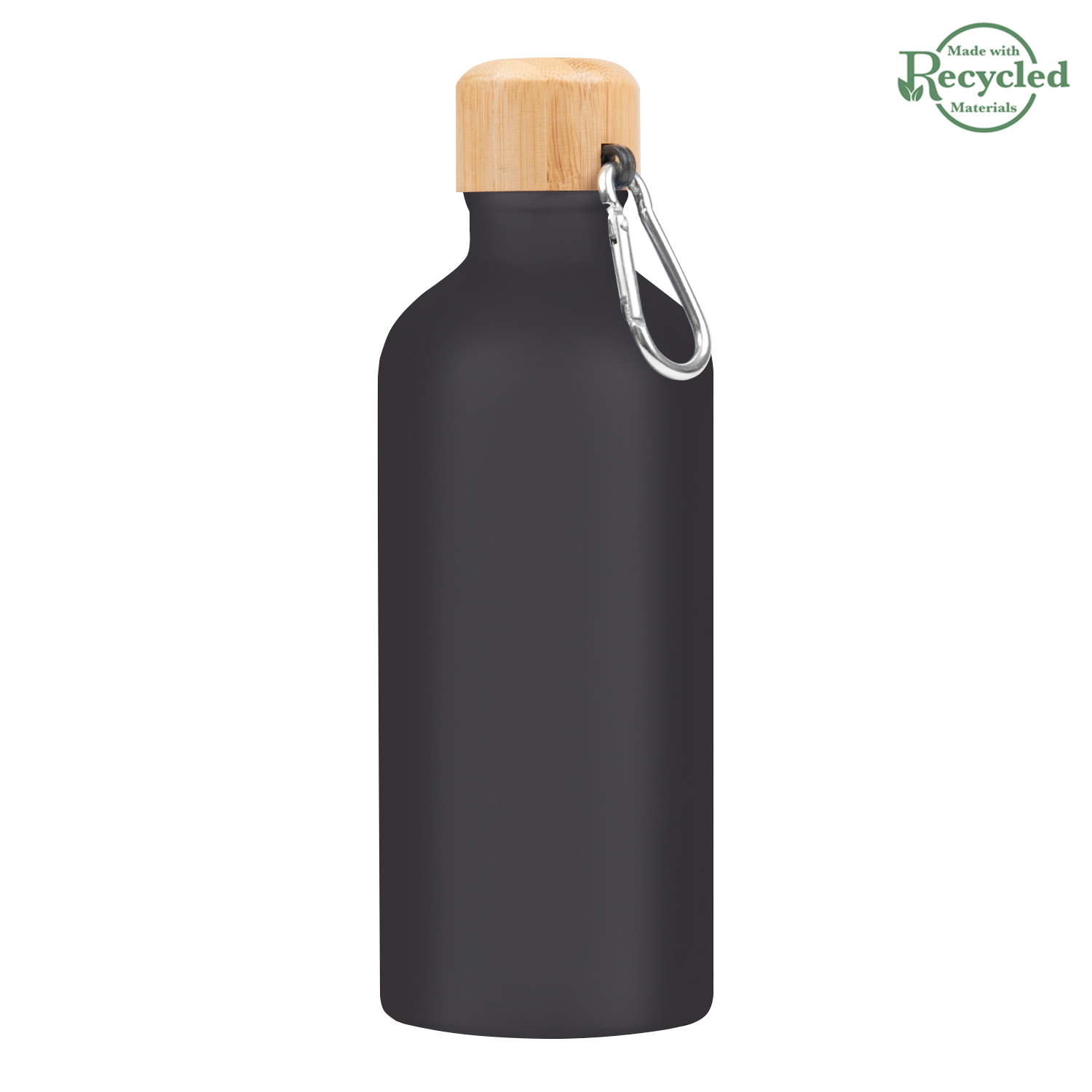 20 Oz. Aluminum Tundra Bike Bottle With Bamboo Lid 1