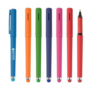 Jazzy Gel Pen With Stylus 1 Jazzy Gel Pen With Stylus 1