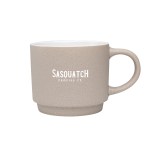 18 Oz. Pebble Grain Textured Ceramic Mug - 8126 GRA Laser 18 Oz. Pebble Grain Textured Ceramic Mug - 8126 GRA Laser