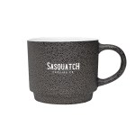 18 Oz. Pebble Grain Textured Ceramic Mug - 8126 BLK Laser 18 Oz. Pebble Grain Textured Ceramic Mug - 8126 BLK Laser