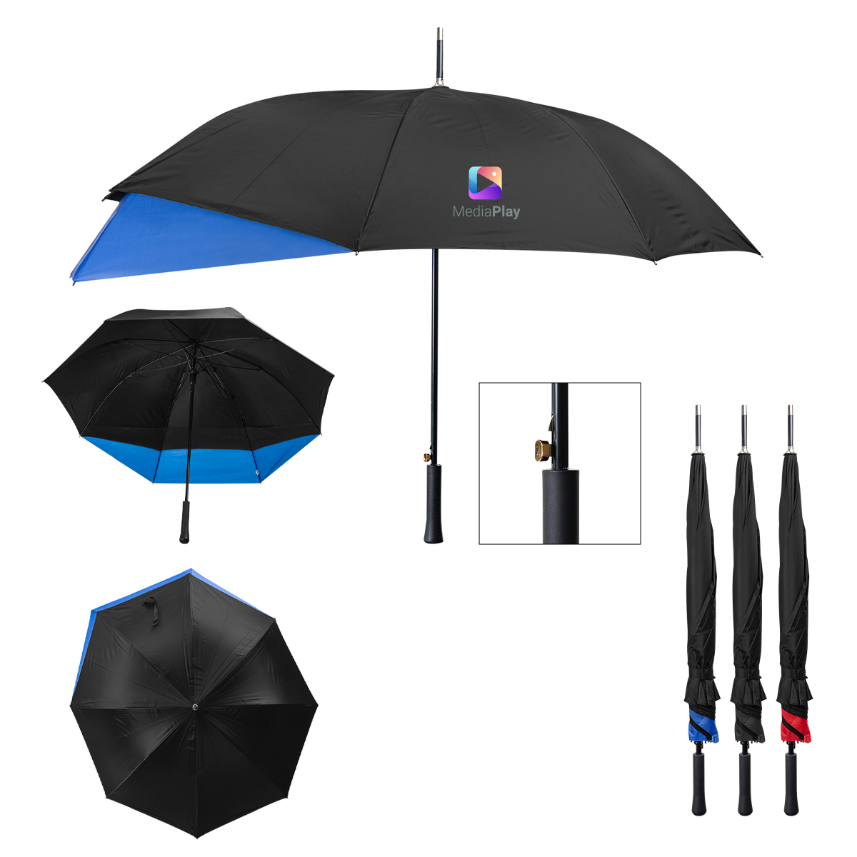 47" Arc Extended Coverage Umbrella 1 47" Arc Extended Coverage Umbrella 1