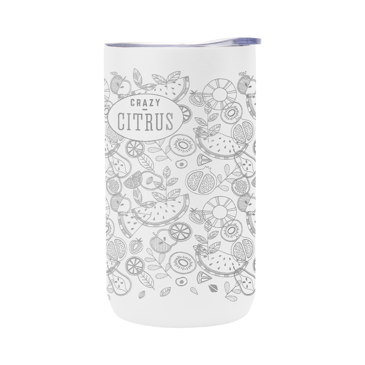12 Oz. Full Laser 4-in-1 Double Walled Can Cooler 1