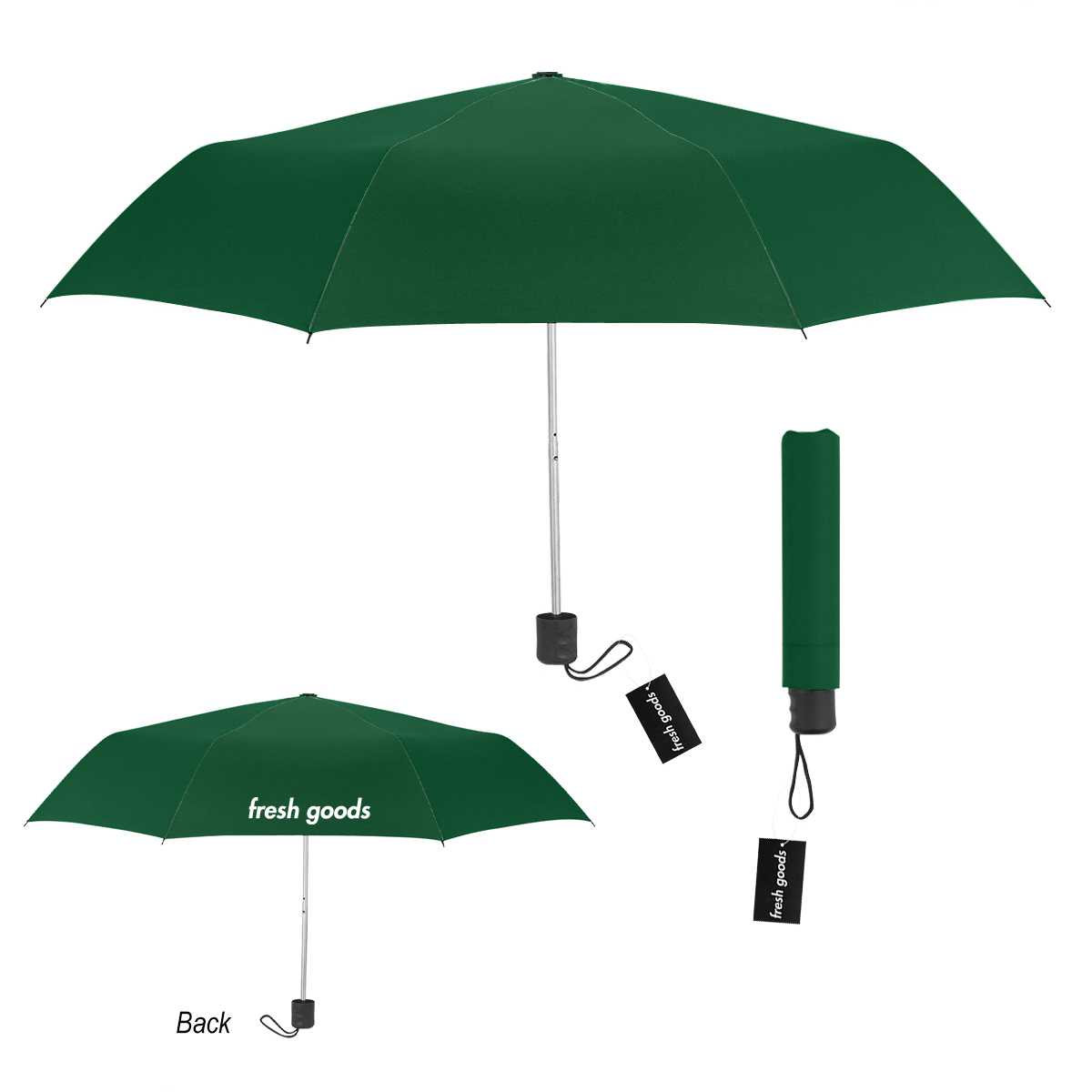Fresh Goods 42" Arc Budget Telescopic Umbrella 1