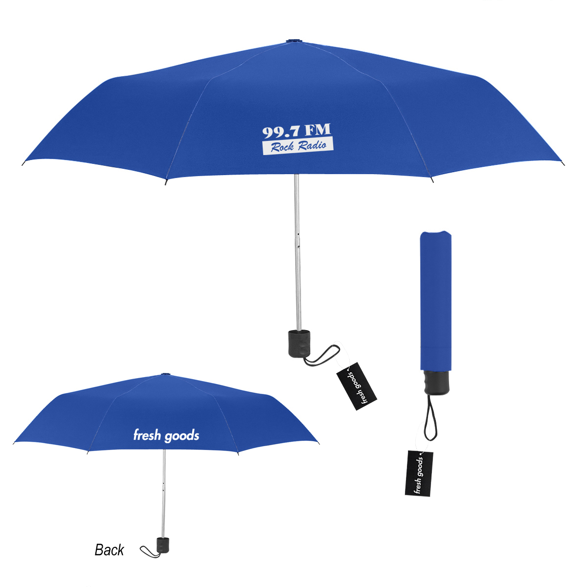 Fresh Goods 42" Arc Budget Telescopic Umbrella 1