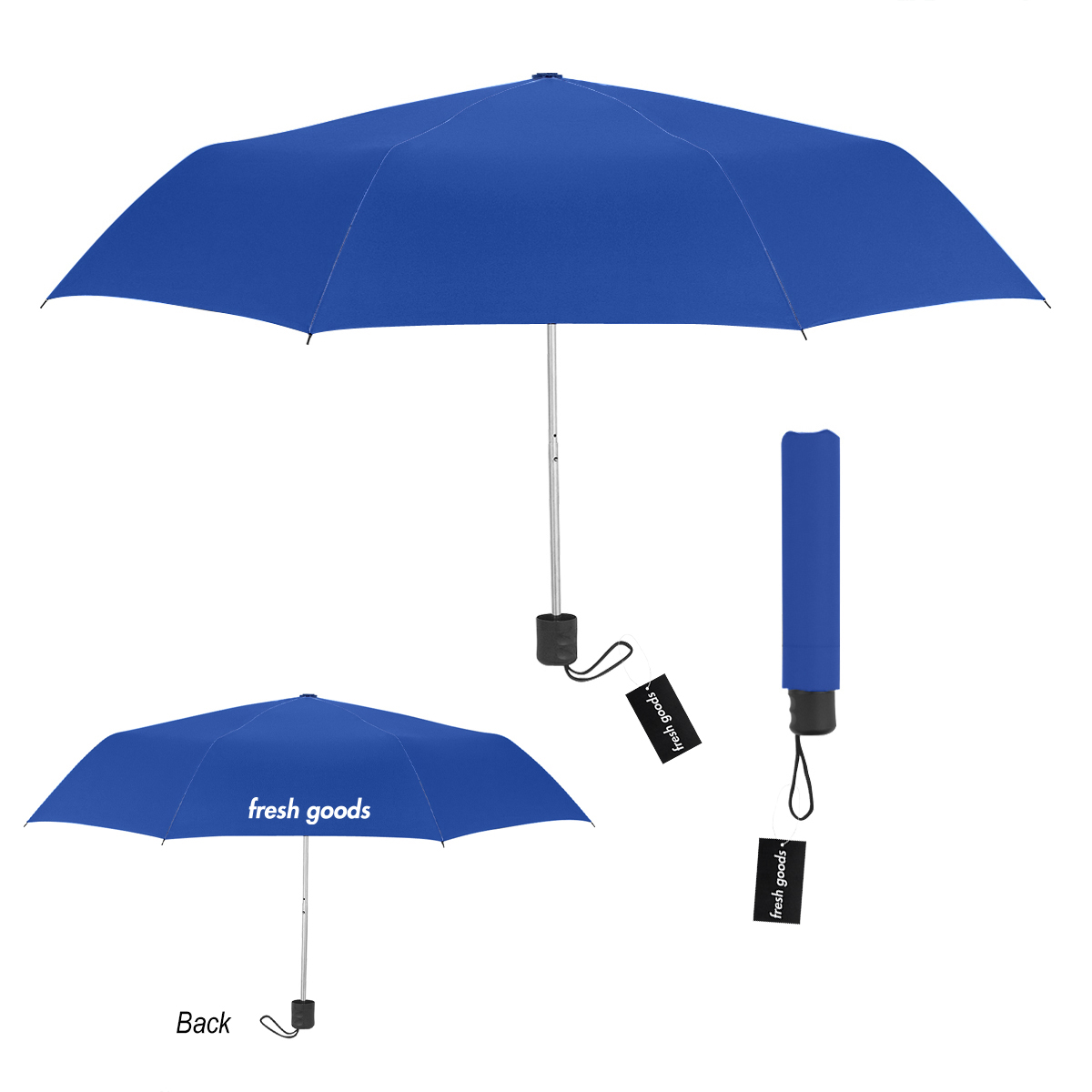 Fresh Goods 42" Arc Budget Telescopic Umbrella 1