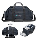 Cutter & Buck® Travel Collection Club Duffel Bag - 30181 NAVBLK Embroidery Cutter & Buck® Travel Collection Club Duffel Bag - 30181 NAVBLK Embroidery