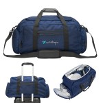Cutter & Buck® Travel Collection Club Duffel Bag - 30181 COBBLK Embroidery Cutter & Buck® Travel Collection Club Duffel Bag - 30181 COBBLK Embroidery