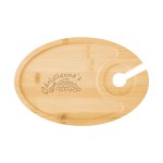 Wine & Dine Recessed Bamboo Tray With Wine Glass Holder - 75092 FSCBAMBOO Laser Wine & Dine Recessed Bamboo Tray With Wine Glass Holder - 75092 FSCBAMBOO Laser
