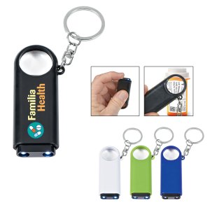 Magnifier And Led Light Key Chain 1 Magnifier And Led Light Key Chain 1