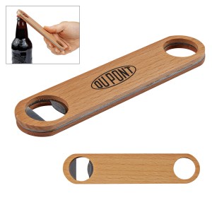 Large Wood Bottle Opener 1 Large Wood Bottle Opener 1