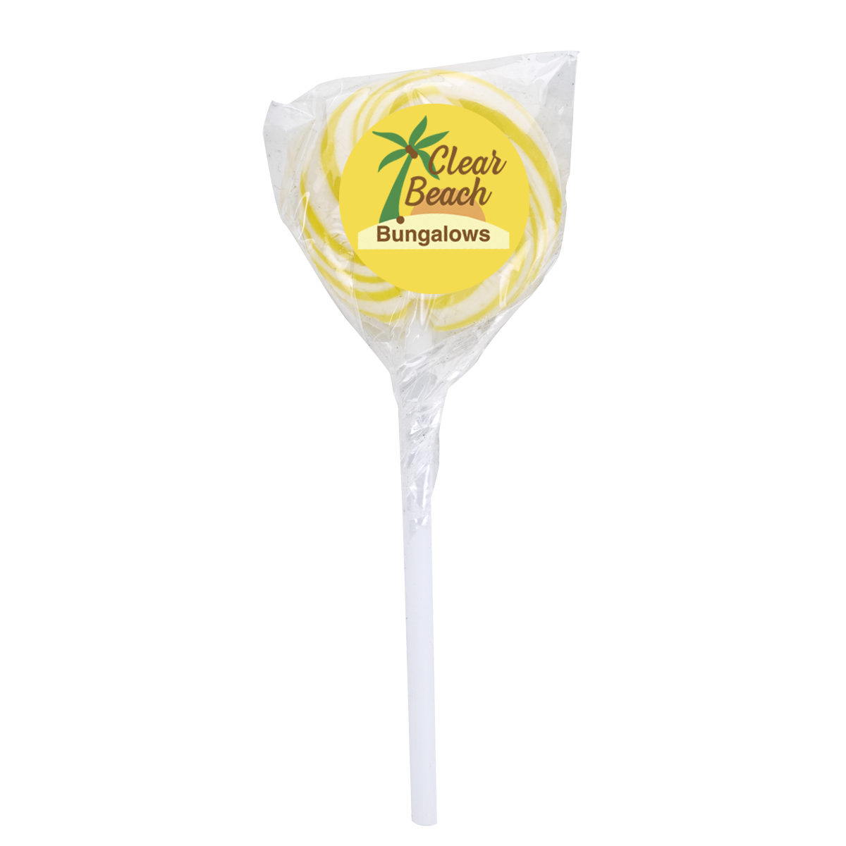 Swirl Lollipop With Round Label 1