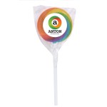 Swirl Lollipop With Round Label - SWIRLPOP1 RAINB Label 4CP Swirl Lollipop With Round Label - SWIRLPOP1 RAINB Label 4CP