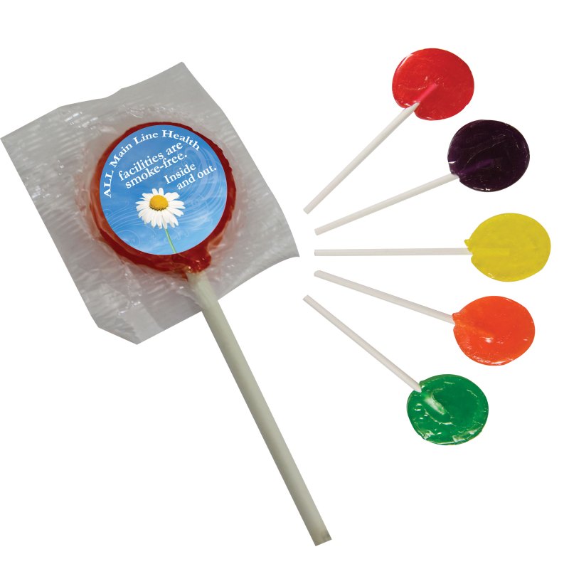 Lollipop W/ Round Label 1 Lollipop W/ Round Label 1